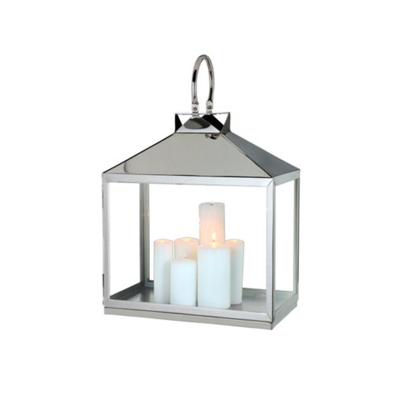 Lanterna Top Pyramid-Shaped Rectangular in Acciaio Inox from VGnewtrend for sale at Pamono