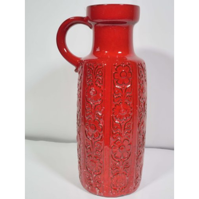 Mid-Century Amsterdam Vase with Handles from Scheurich for sale at Pamono