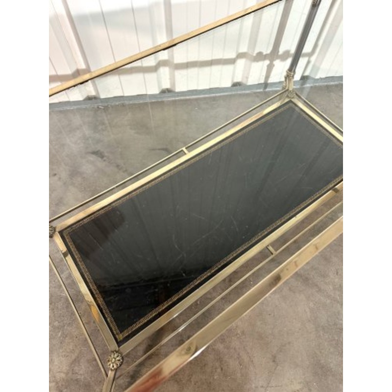 Neoclassical Coffee Table in Bronze from Jansen, 1970s for sale at Pamono