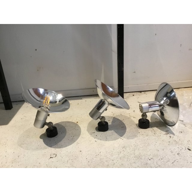 Spotlights from Philips, 1950s, Set of 3 for sale at Pamono