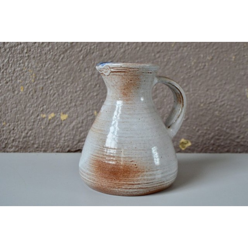 Stoneware Pitcher by Jeanne & Norbert Pierlot for Puisaye for sale at Pamono