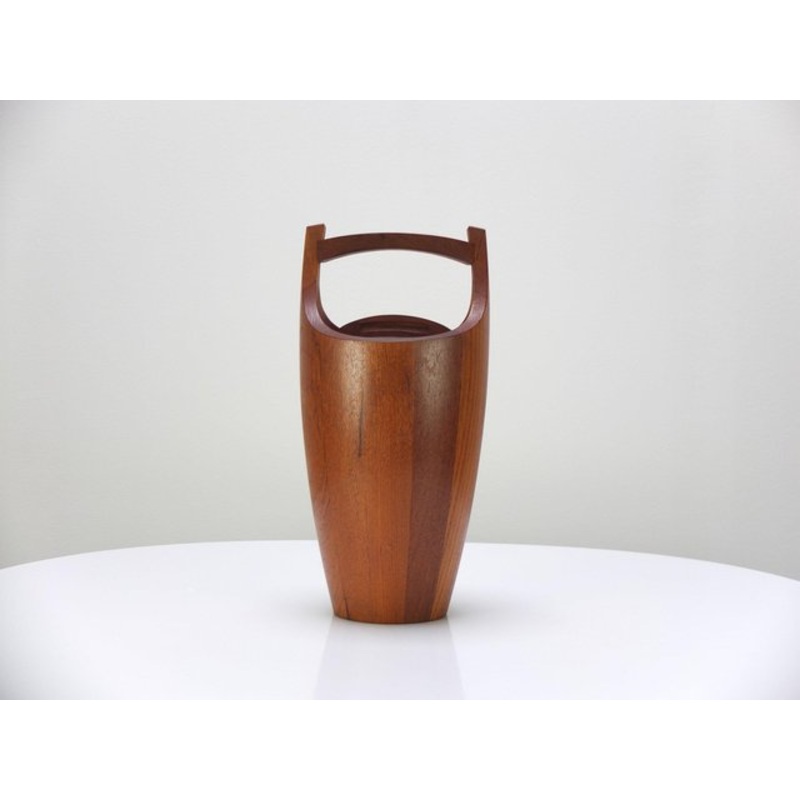 Teak Ice Bucket by Jens Quistgaard for Dansk Design, 1950s for sale at Pamono