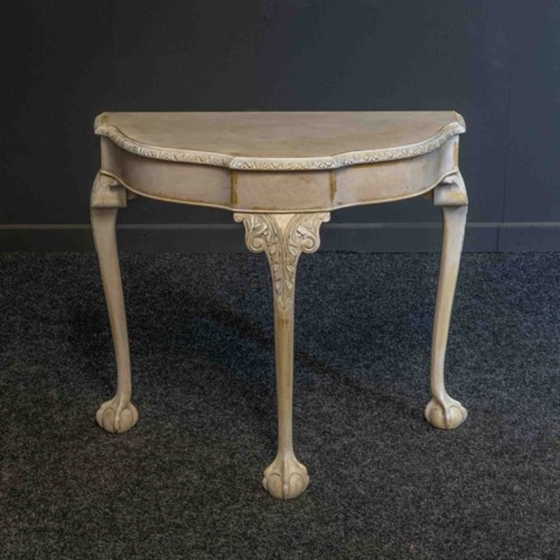 Walnut Side Table for sale at Pamono