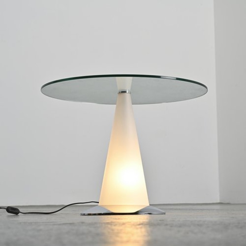 Birillo Lighting Side Table by Aldo Parisetto for Fontana Arte for sale at Pamono