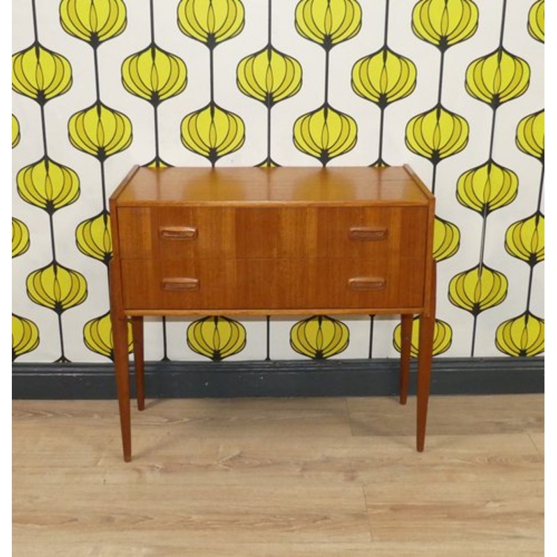Chest of Drawers in Teak, 1960s for sale at Pamono-AFE-1755704