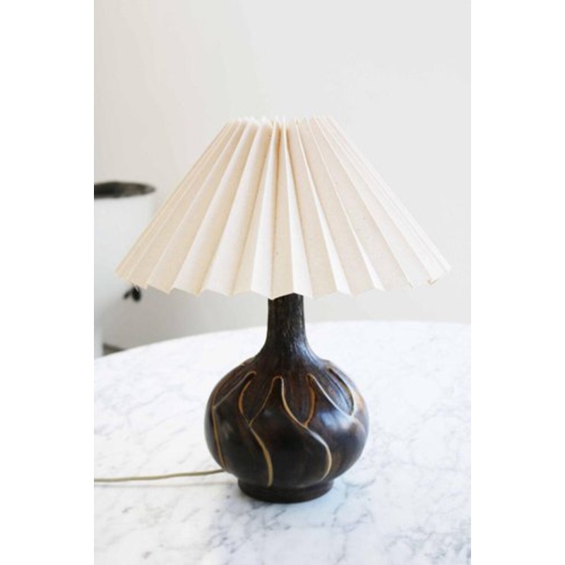 Danish Ceramic Pottery Lamp by Ole Bjrn Krger, Denmark, 1960s for sale at Pamono