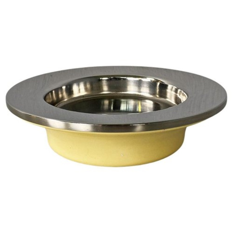 Italian Modern Metal and Plastic Ashtray by Gino Colombini for Kartell, 1970s for sale at Pamono