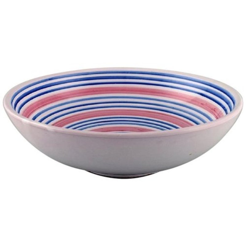 Large Bowl in Glazed Stoneware by Ingrid Atterberg for Upsala Ekeby, 1950s for sale at Pamono