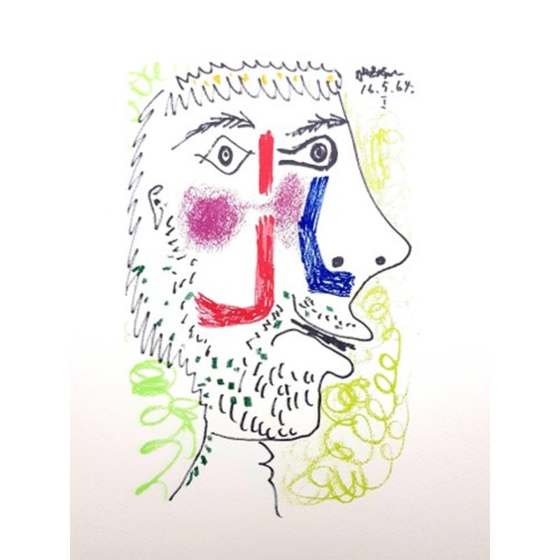 Le Gout du Bonheur: one plate 1970 for sale at Pamono