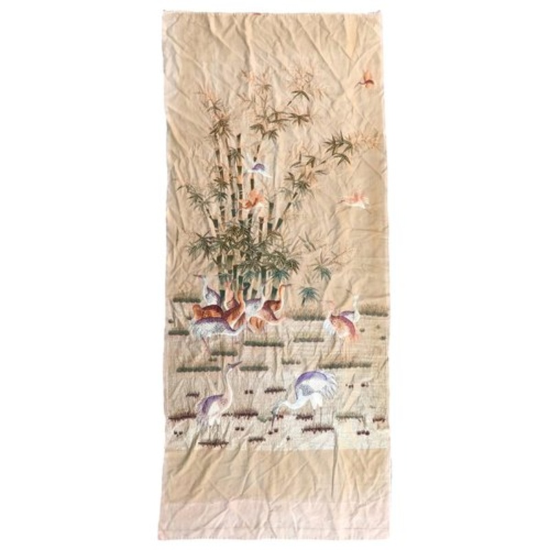 Mid-20th Century Chinese Embroidery for sale at Pamono