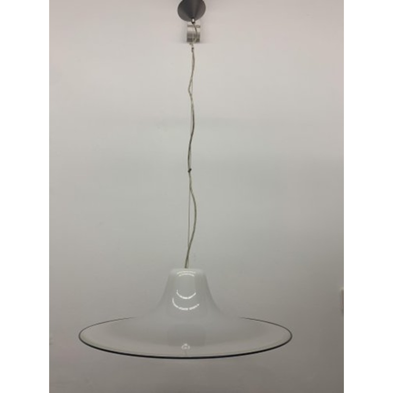 Murano Glass Ceiling Lamp by Renato Toso for Leucos, 1970s for sale at Pamono