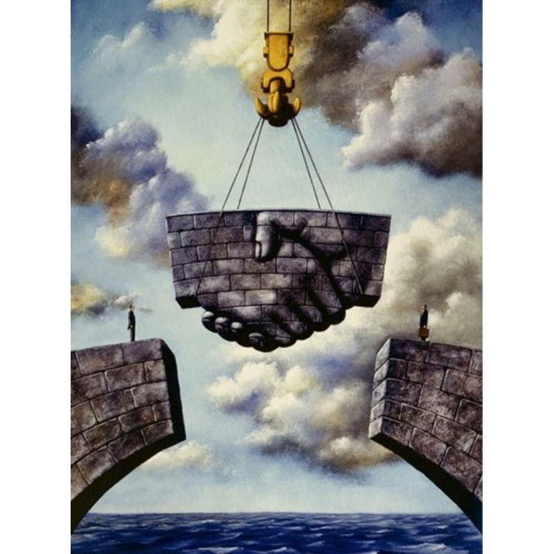 Rafal Olbinski, Agreement, 2020 for sale at Pamono