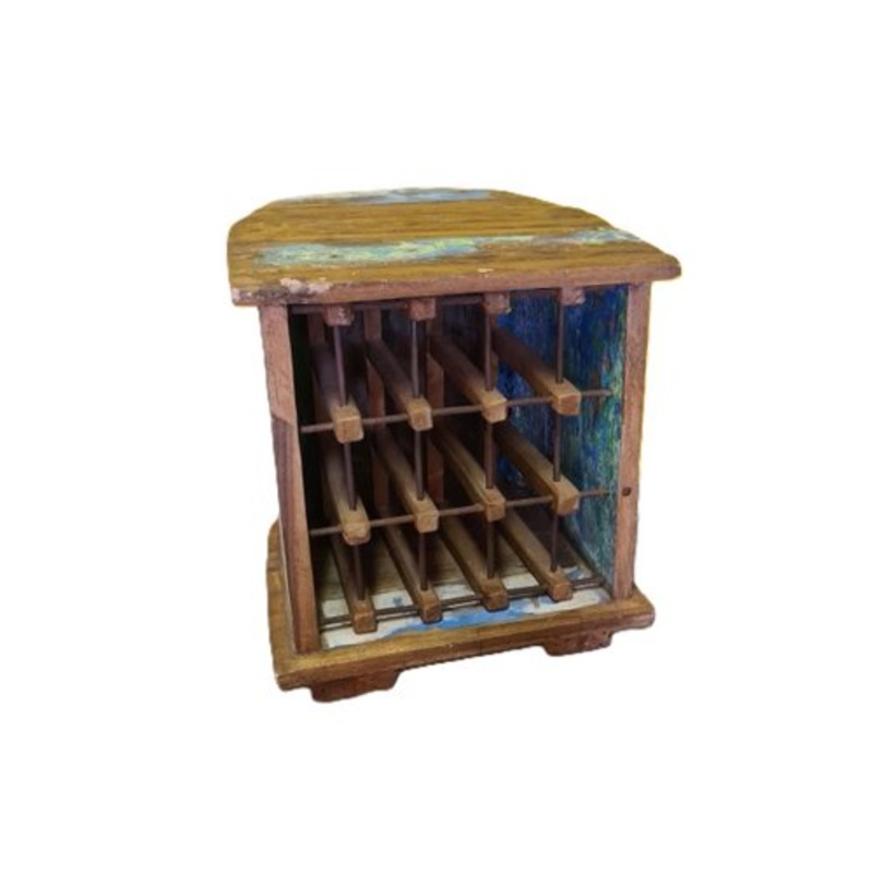 Recycled Boat Wine Cabinet, Indonesia, 2000s for sale at Pamono