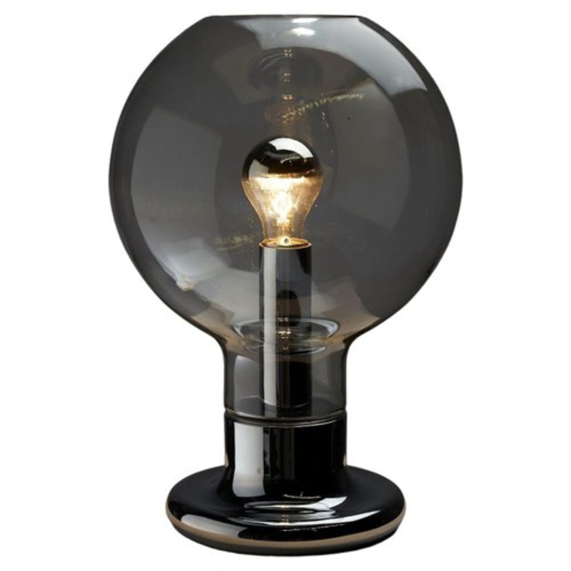 Space Age Glass Sphere Table Lamp attributed to Cosack, 1960s for sale at Pamono