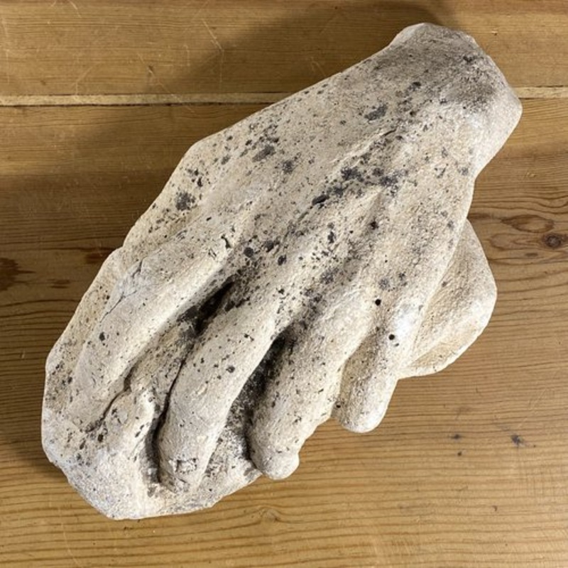 Stone Hand Sculpture, 1950s, Stone for sale at Pamono