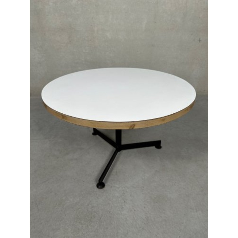 Vintage White Table by Georges Van Rijck for Beaufort for sale at Pamono