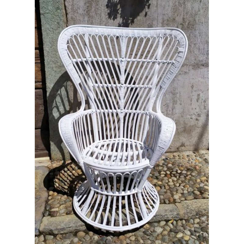 Bamboo Armchair by Lio Carminati & Gi Ponti for Casa E Giardino, 1950s for sale at Pamono