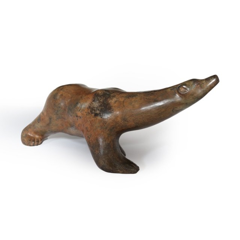 Bronze Polar Bear by P Chenet, 1970 for sale at Pamono