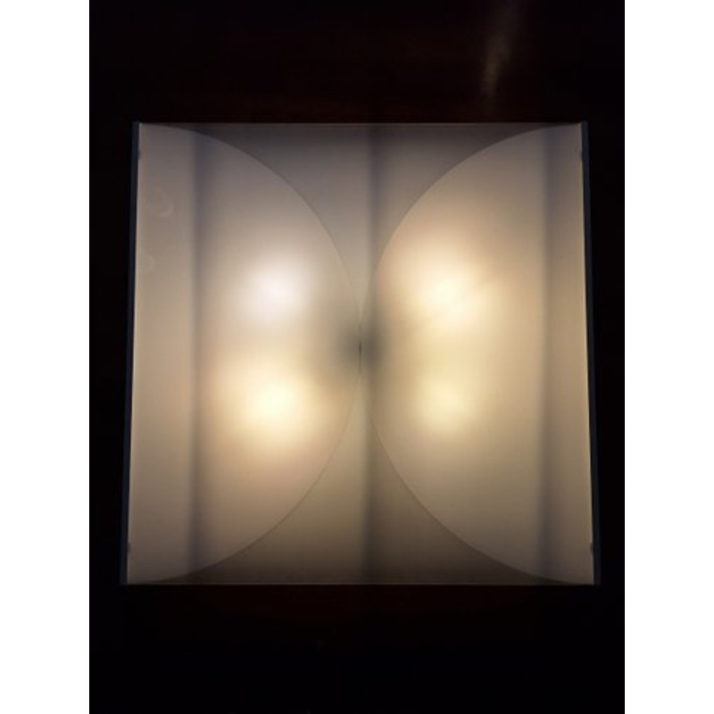 Clessidra Model Wall Lamps by Bobo Piccoli for Fontana Arte, Italy, 1970s for sale at Pamono