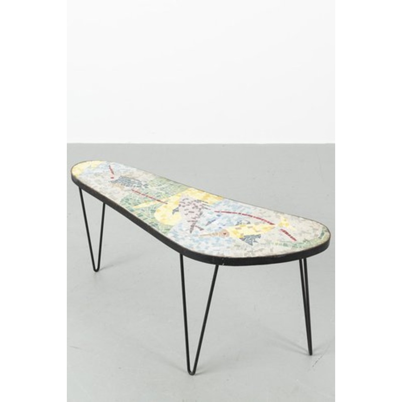 Freeform Mosaic Coffee Table for sale at Pamono