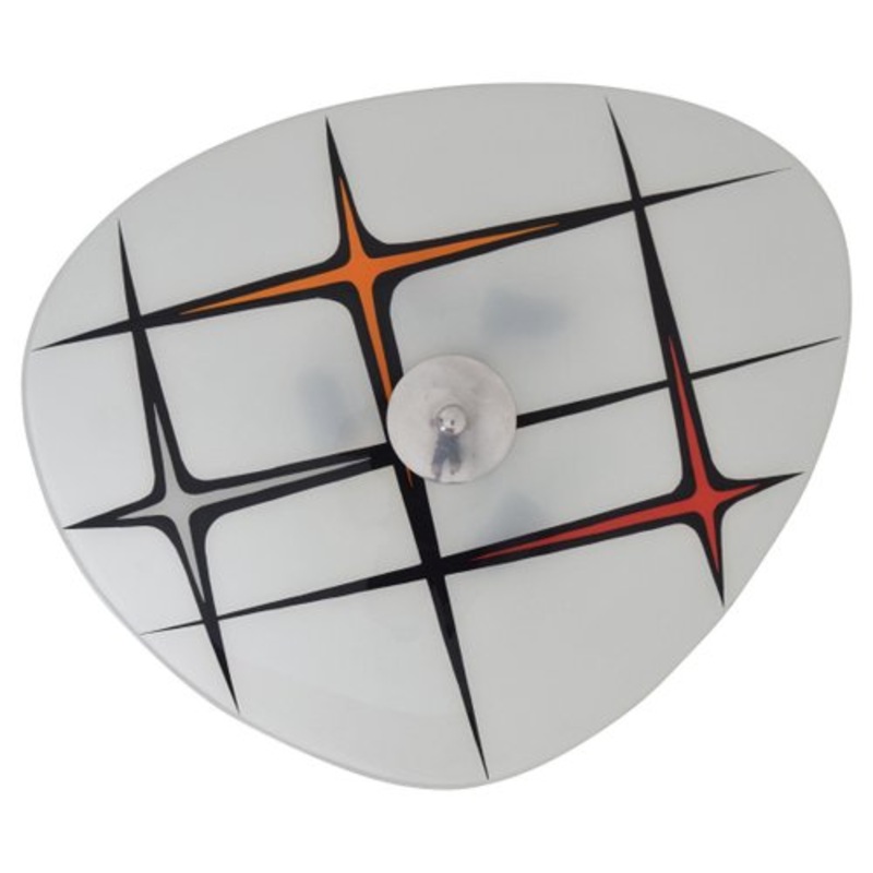 Glass Pendant from Napako, 1970s for sale at Pamono