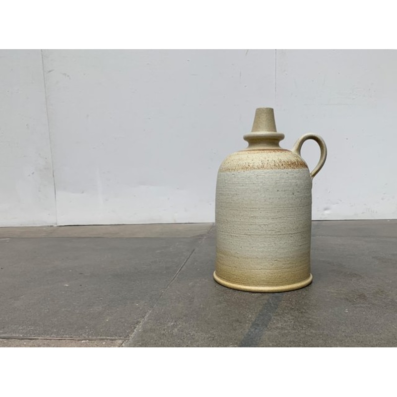 Large Mid-Century German Studio Pottery Floor Jug Vase from Rudi Stahl, 1960s for sale at Pamono