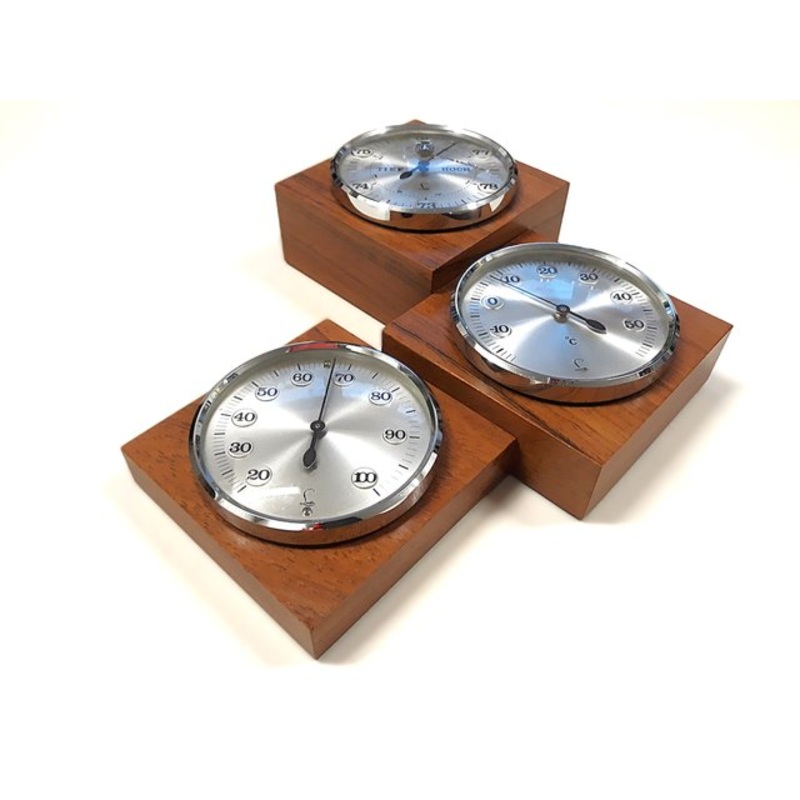 Lufft Weather Station Hygrometer Barometer Thermometer, 1970s for sale at Pamono