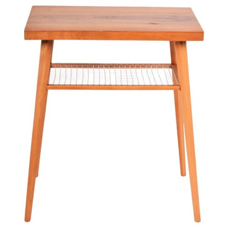 Mid-Century Modern Beech Table, 1950s for sale at Pamono