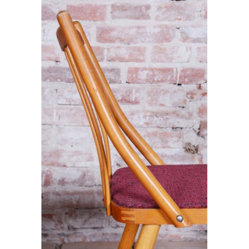 Mid-Century Modern Chairs by Antonn uman, 1960s, Set of 4 for sale at Pamono