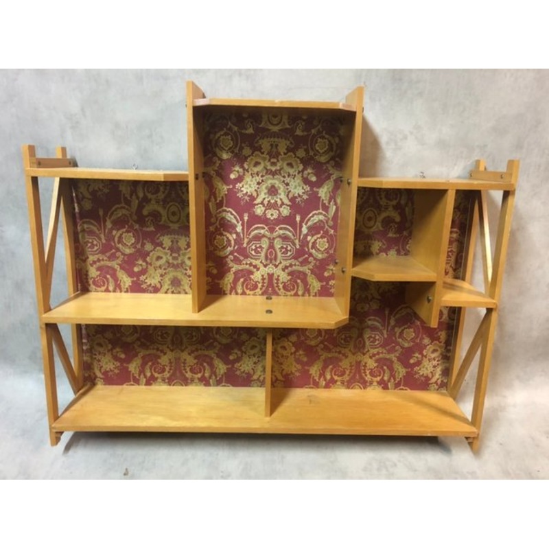 Oak Wall Shelf, 1950s for sale at Pamono