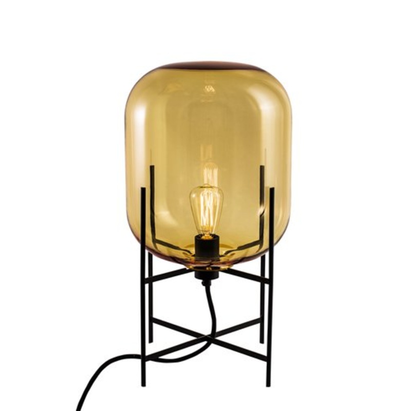 Oda Small in Amber and Black by Sebastian Herkner for Pulpo for sale at Pamono