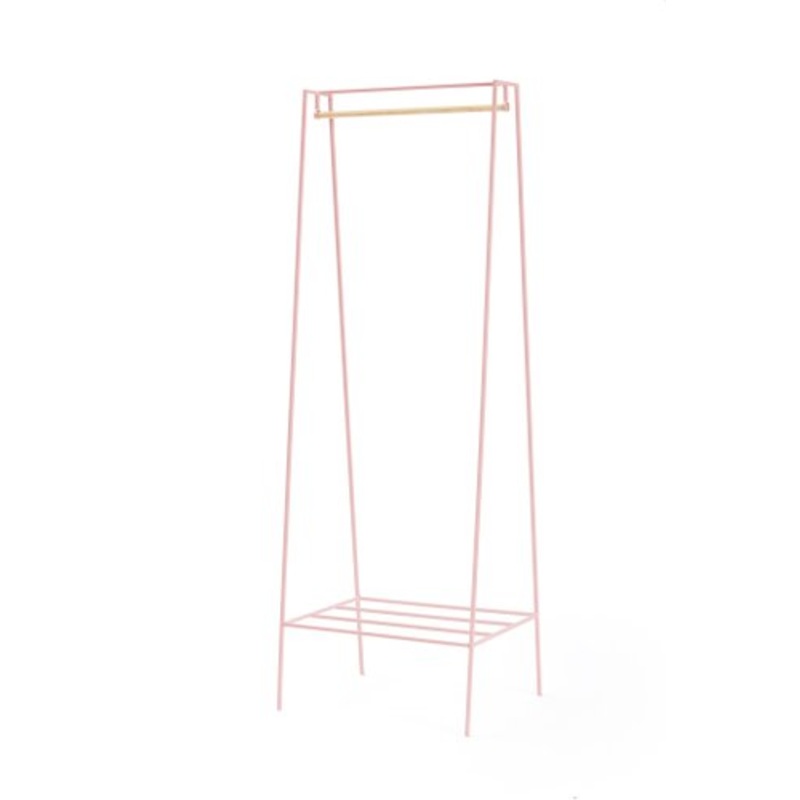 Pink & Pine Pole Clothing Rail by &New for sale at Pamono