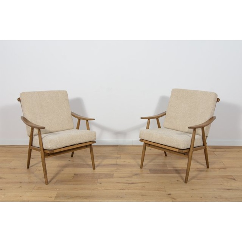 Set of Mid-Century Armchairs from Ton, 1960s for sale at Pamono