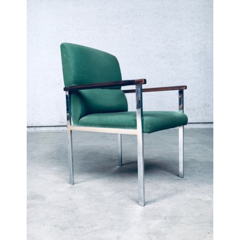 Set of Mid-Century Modern Office Armchairs from Brune, Germany, 1960s for sale at Pamono