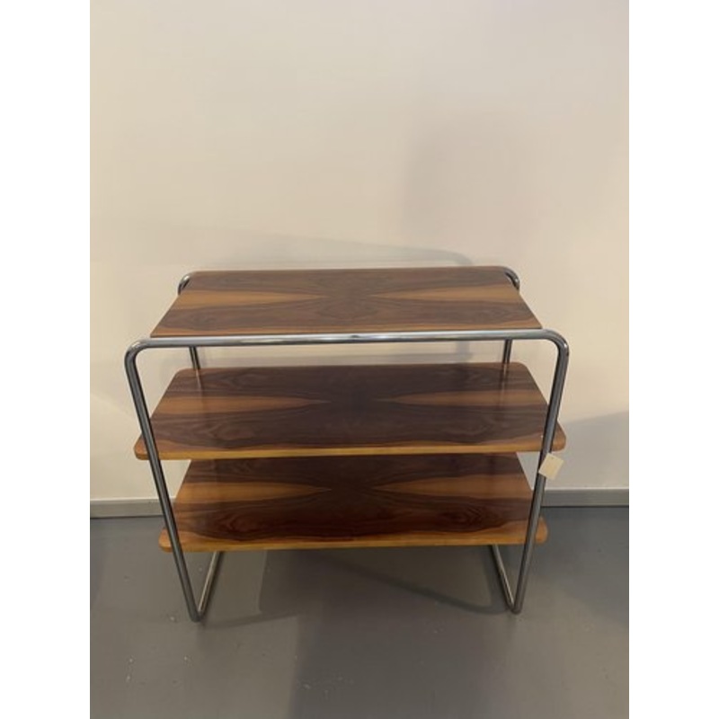 Vintage Brown Tubular Shelf for sale at Pamono