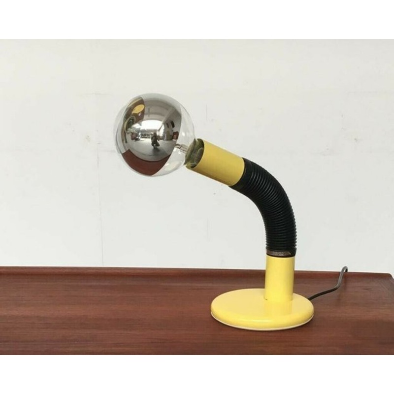 Vintage Italian Table Lamp by Bellini for Targetti, 1970s for sale at Pamono