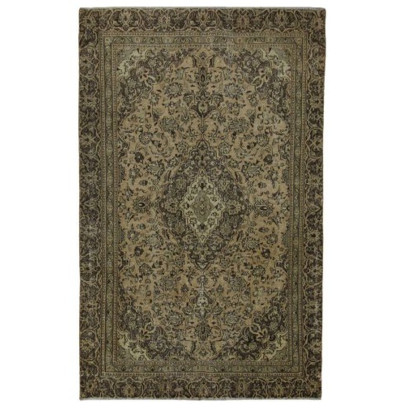 Vintage Middle Eastern Hand-Knotted Rug for sale at Pamono-SZS-2143314
