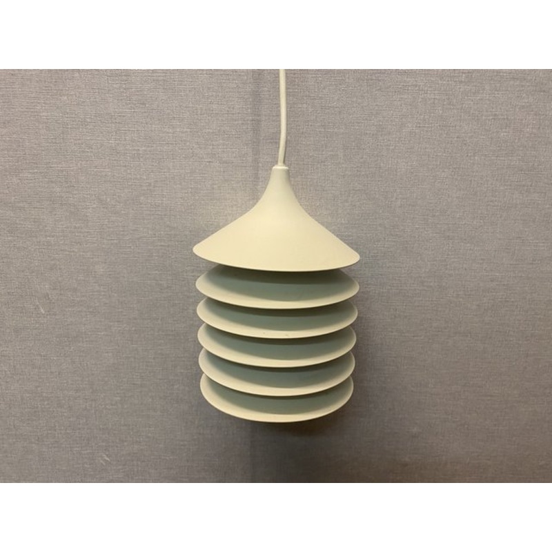 White Pendant Lamp by Bent Boysen for Ikea, Sweden, 1980s for sale at Pamono