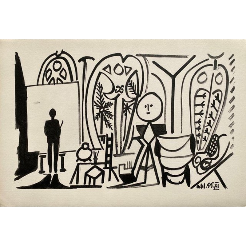 Carnet De Californie 07, Arches, Pablo Picasso for sale at Pamono