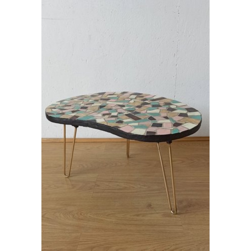 Coffee Table on Three Legs, 1960s for sale at Pamono