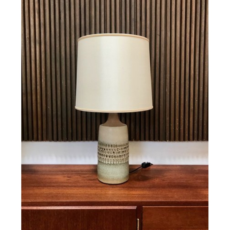 Danish Ceramic Table Lamp from Sholm Stoneware, 1960s for sale at Pamono