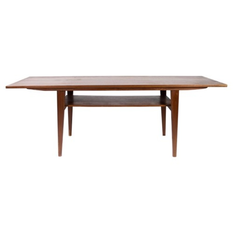 Danish Teak Coffee Table, 1960s for sale at Pamono
