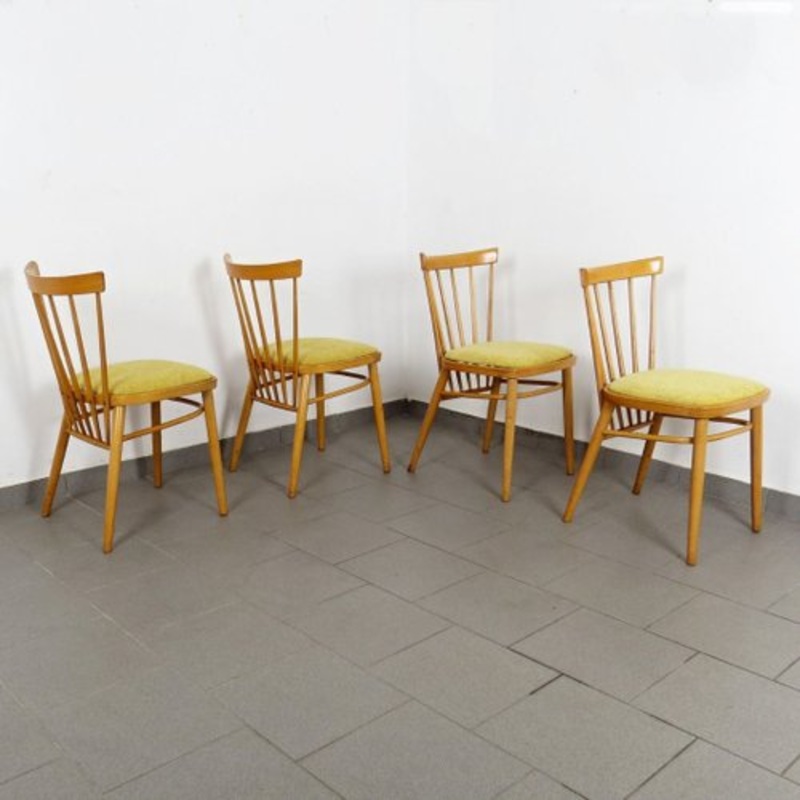 Dining Chairs by Antonn uman for TON, 1960s, Set of 4 for sale at Pamono