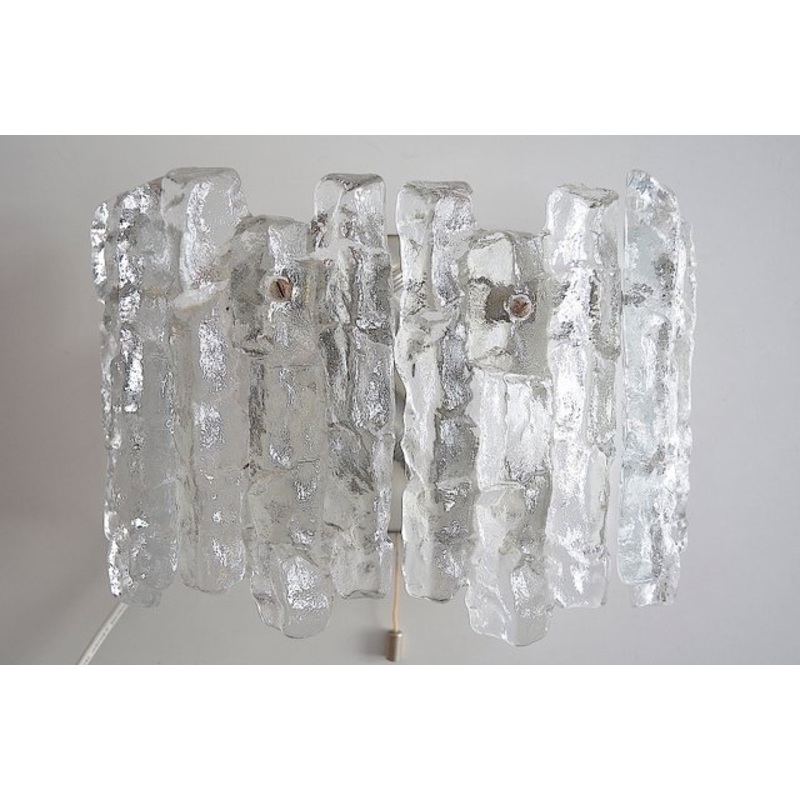 Ice Block Windlight by J.T Kalmar, 1960s for sale at Pamono