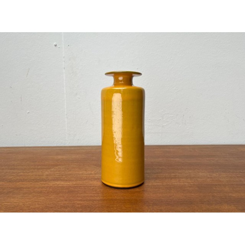 Mid-Century German Minimalist Studio Pottery Vase from BKW Bttger Keramik Wandsbek, Hamburg, 1960s for sale at Pamono