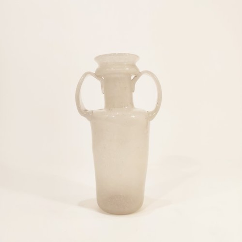 Murano Crystal Vase attributed to Flavio Poli for Vetri d’Art, 1940s for sale at Pamono