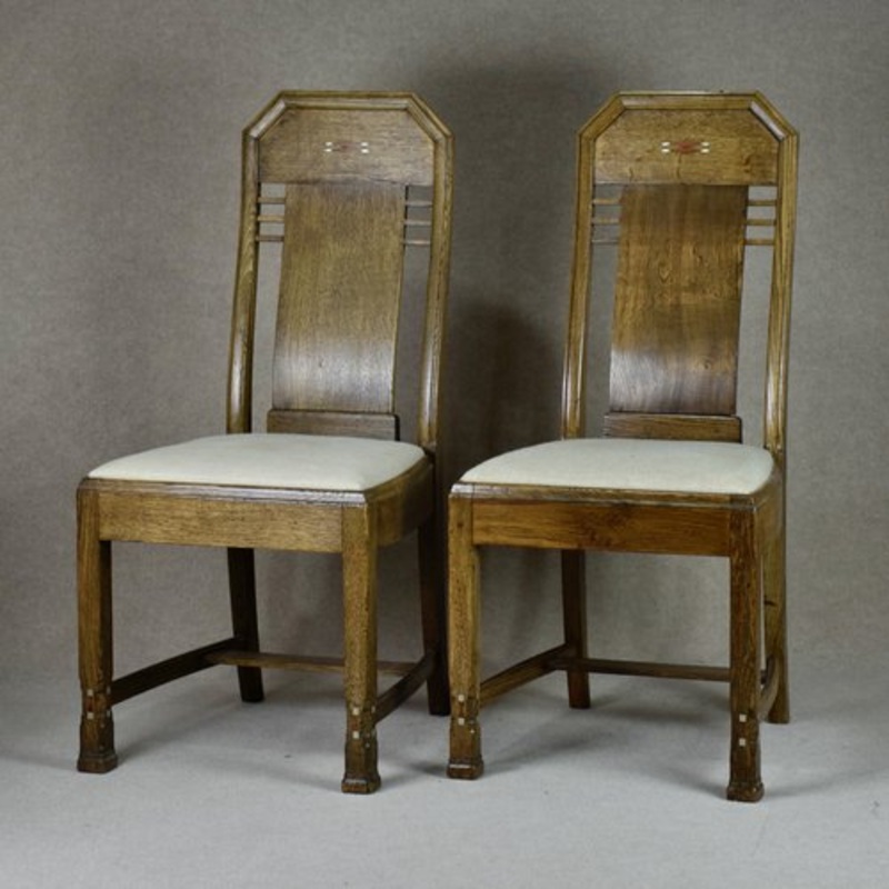 Set of Dining Chairs by David Blomberg for NK, Sweden, 1916 for sale at Pamono