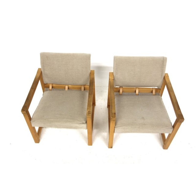 Vintage Chairs by Karin Mobring, 1970 for sale at Pamono