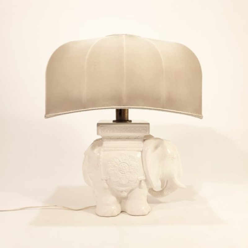 Vintage Spanish Ceramic Table Lamp, 1970s for sale at Pamono