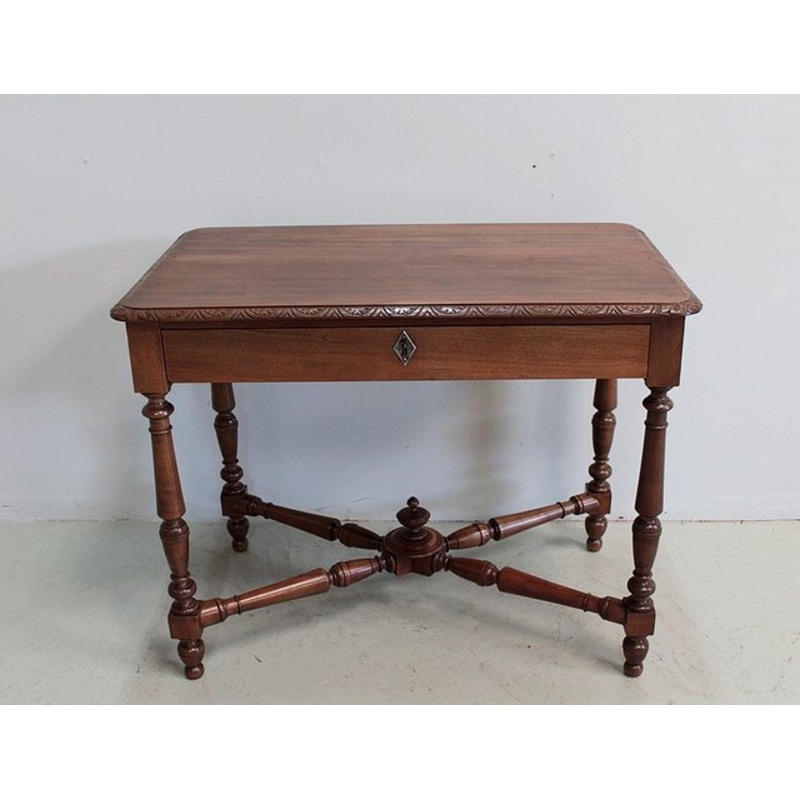 Antique Walnut Writing Desk for sale at Pamono